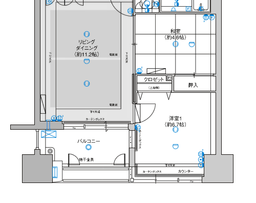 Aタイプ間取り